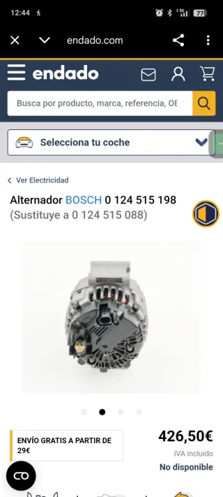 Alternador Bosch