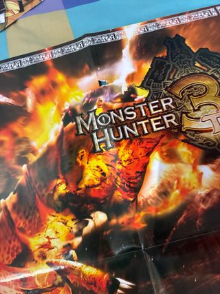 Póster Monster Hunter 3 Tri Wii Capcom