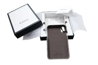 Custodia Gucci GG Supreme iPhone XS Originale