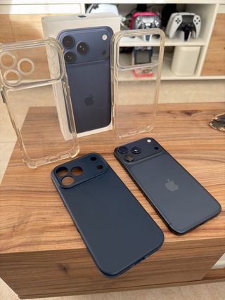 iPhone 17 Pro Max 256GB Azul+fundas y protectores