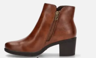 Botines Marrones Tacón