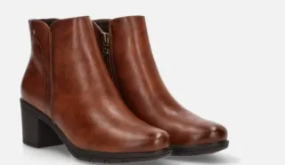 Botines Marrones Tacón