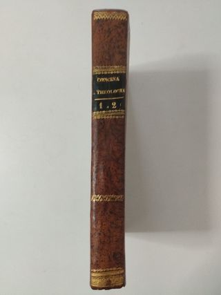 Concina Theologia Christiana - Libro antiguo 1770