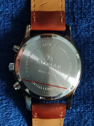 Reloj Blumar Cronógrafo Marrón
