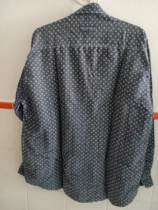 Camicia uomo Green Leaves fantasia