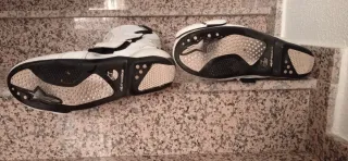 Botas de moto carretera blancas