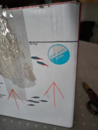 Nano acuario beta de cristal