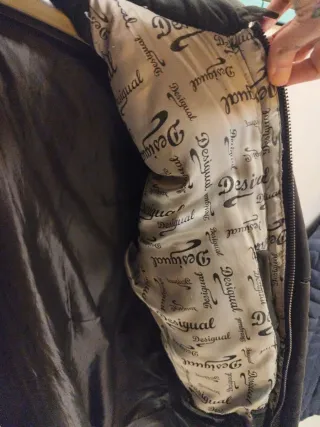 Desigual Taglia M Nero Rosso