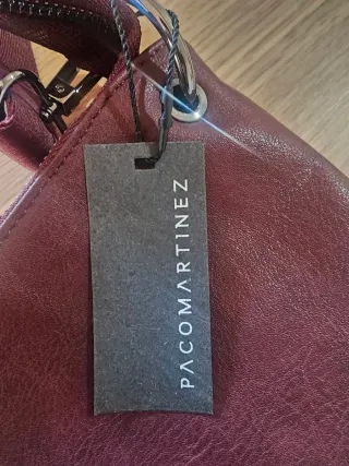 Bolso PMZ color burdeos