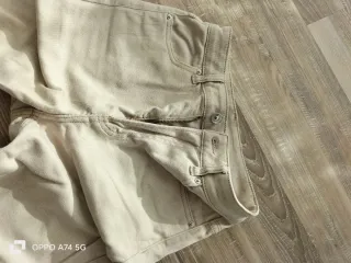 Pantaloni donna beige