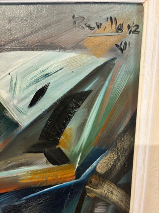 Cuadro abstracto moderno