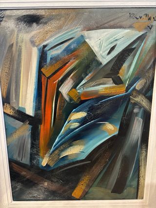 Cuadro abstracto moderno