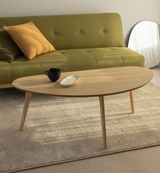 Mesa de centro roble 103x60x120