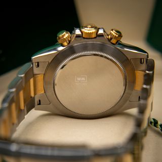 Rolex Daytona Acero/Oro Negro Diamantes