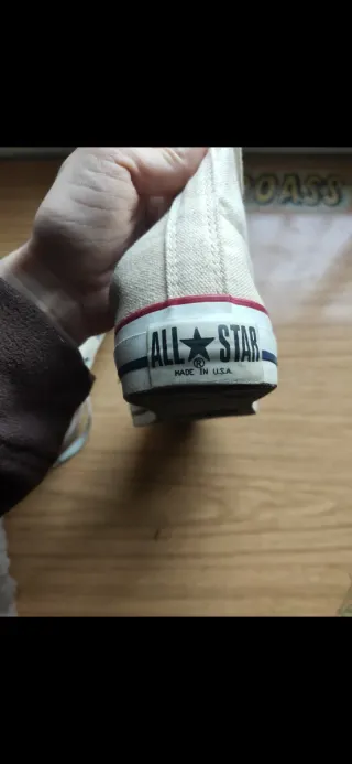 Converse Crema Talla 37 USA Coleccionista