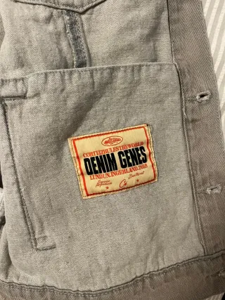 Cazadora Vaquera Corteiz Gris Nueva