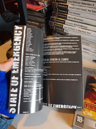 State of Emergency PS2 Platinum Completo