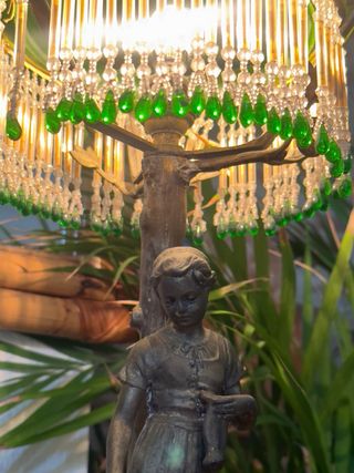 Lámpara Art Nouveau Belle Époque 1910 ORIGINAL