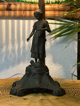 Lámpara Art Nouveau Belle Époque 1910 ORIGINAL