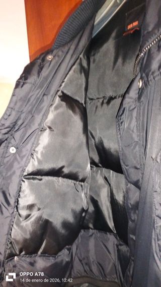 Chaquetón de invierno negro