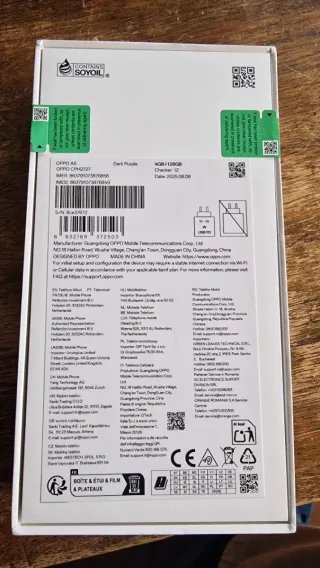 Oppo A5 4GB/128GB. Sin abrir.