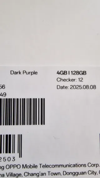 Oppo A5 4GB/128GB. Sin abrir.