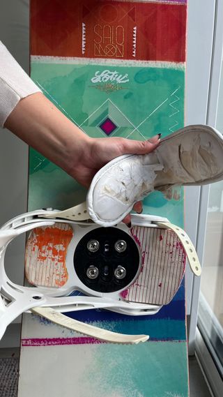 Tabla Snowboard Salomon Lotus White Mujer