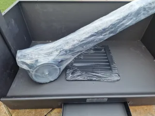 Barbacoa portátil metal (sin parrilla)