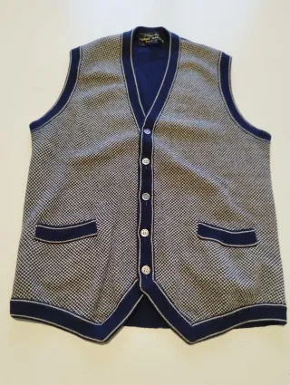 Gilet Pierre Cardin Paris lana vintage
