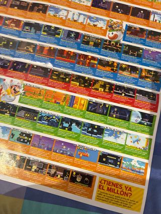 Póster Super Mario Bros 2 Monedas Nintendo