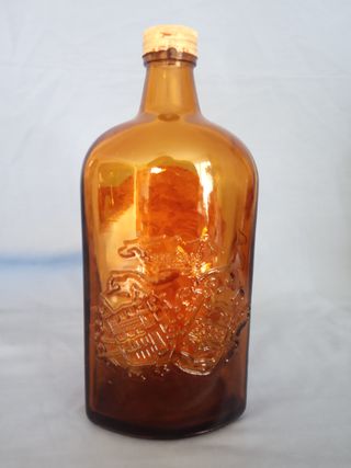 4 Bottiglie Antiche Vuote