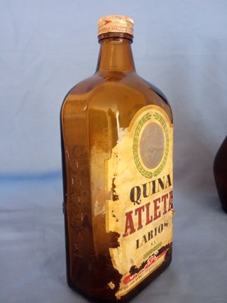 4 Bottiglie Antiche Vuote