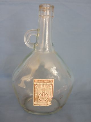 4 Bottiglie Antiche Vuote