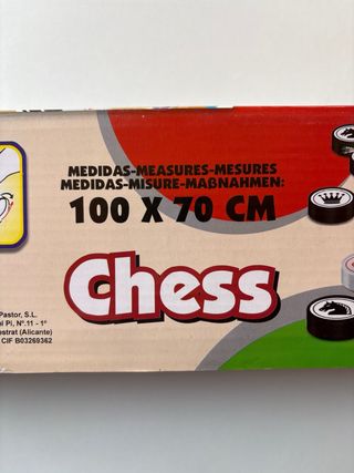 Scacchiera da terra per bambini