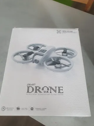 Drone Blanco con Cámara y App