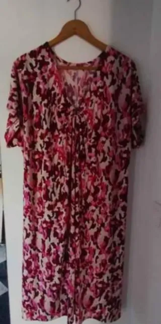 Vestido El Corte Inglés Talla XL Estampado