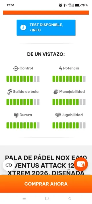 !2026! NUEVA! Nox EA10 Ventus Xtreme Attack AlONSO