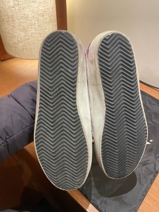 Golden Goose Sneakers Blancas y Verdes