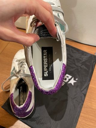 Golden Goose Sneakers Blancas y Verdes