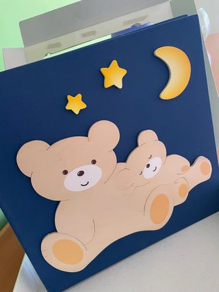 Album foto nascita unisex - Azur