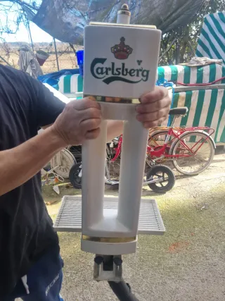 Tirador Cerveza Carlsberg Años 80