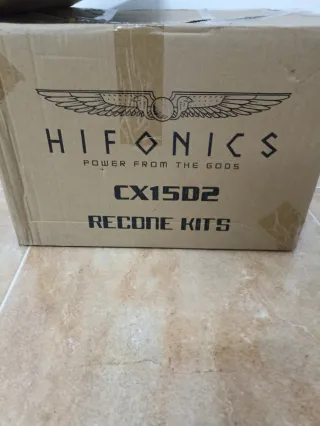 Subwoofer Hifonics CX 15D2 y recone original