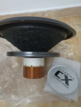 Subwoofer Hifonics CX 15D2 y recone original