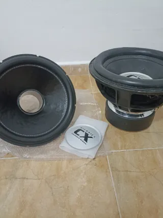 Subwoofer Hifonics CX 15D2 y recone original