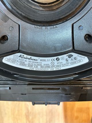 Aspirador Rainbow Serie E1