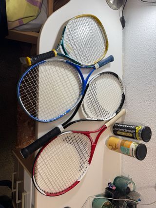 Racchette e palline da tennis