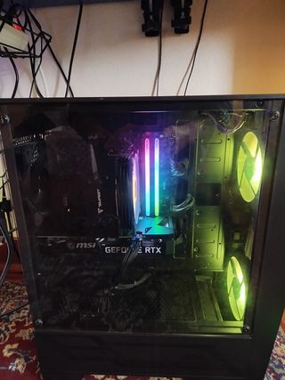 PC Gaming i5 11ª MSI RTX 3060 12GB teclado y raton