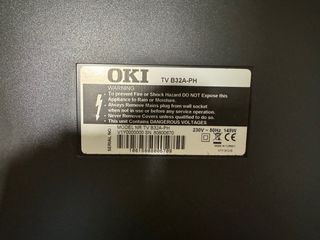 Televisor OKI 32 Negro