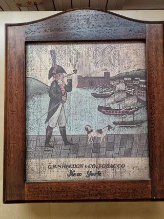 Cornice in legno con 4 stampe