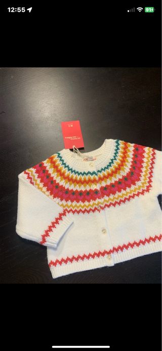 Cardigan bambina nuovo 9 mesi